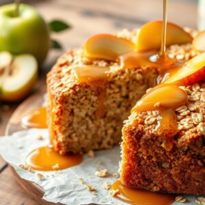 Bolo de Maçã com Aveia e Mel – Uma Delícia Saudável e Nutritiva