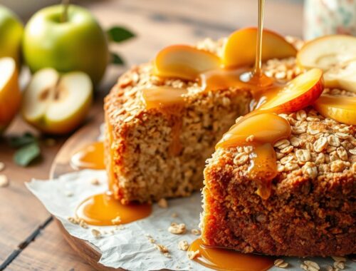 Bolo de Maçã com Aveia e Mel – Uma Delícia Saudável e Nutritiva