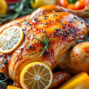 Frango Assado com Ervas e Limão – Simples Saudável e Delicioso