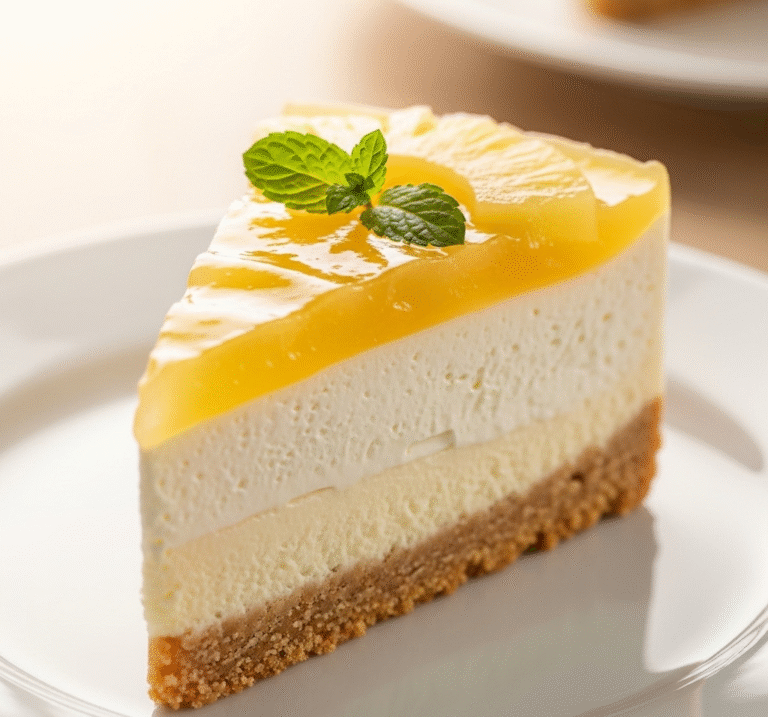 Cheesecake de Abacaxi: A Ciência da Cremosiade e o Poder da Bromelina
