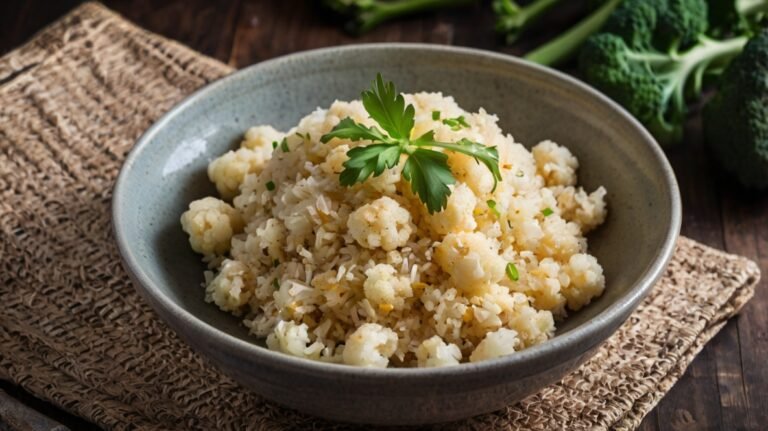 Arroz de Couve-Flor Low Carb: O Guia Completo para Sabor, Saúde e Carboidratos Líquidos