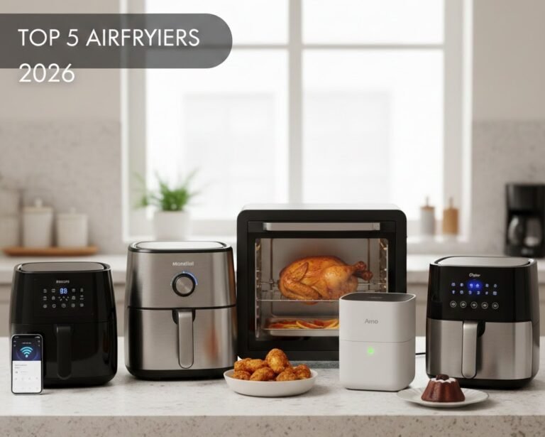 Melhor Airfryer em 2026: Guia Completo para Escolher o Modelo Ideal para Sua Cozinha