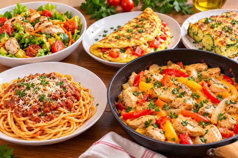 Receitas Rápidas para o Jantar: 5 Ideias Prontas em até 30 Minutos