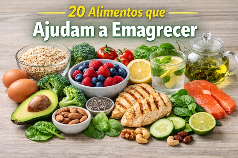20 Alimentos que Ajudam a Emagrecer: Opções Naturais que Aumentam a Saciedade