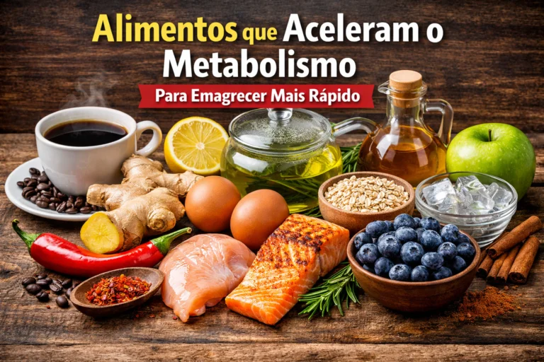 alimentos que aceleram o metabolismo como café, gengibre, ovos, aveia e pimenta para emagrecer